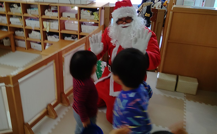 クリスマス会がありました。