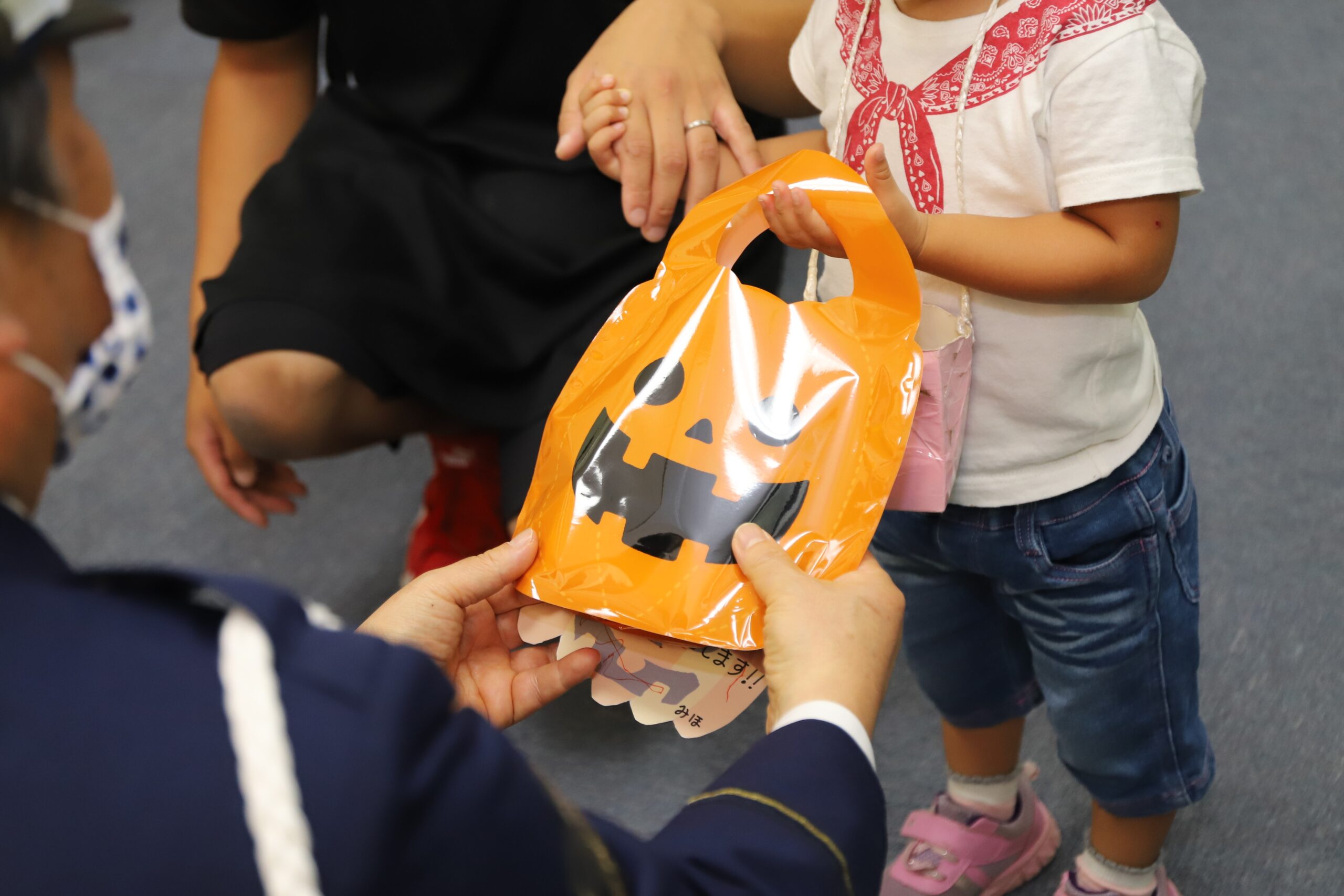 緑警察署のハロウィンイベントに招待されました