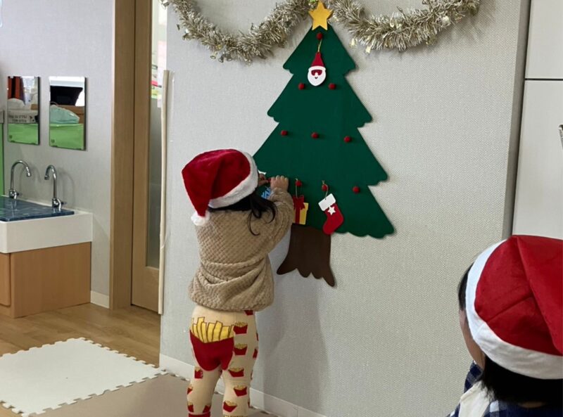 クリスマス会の様子